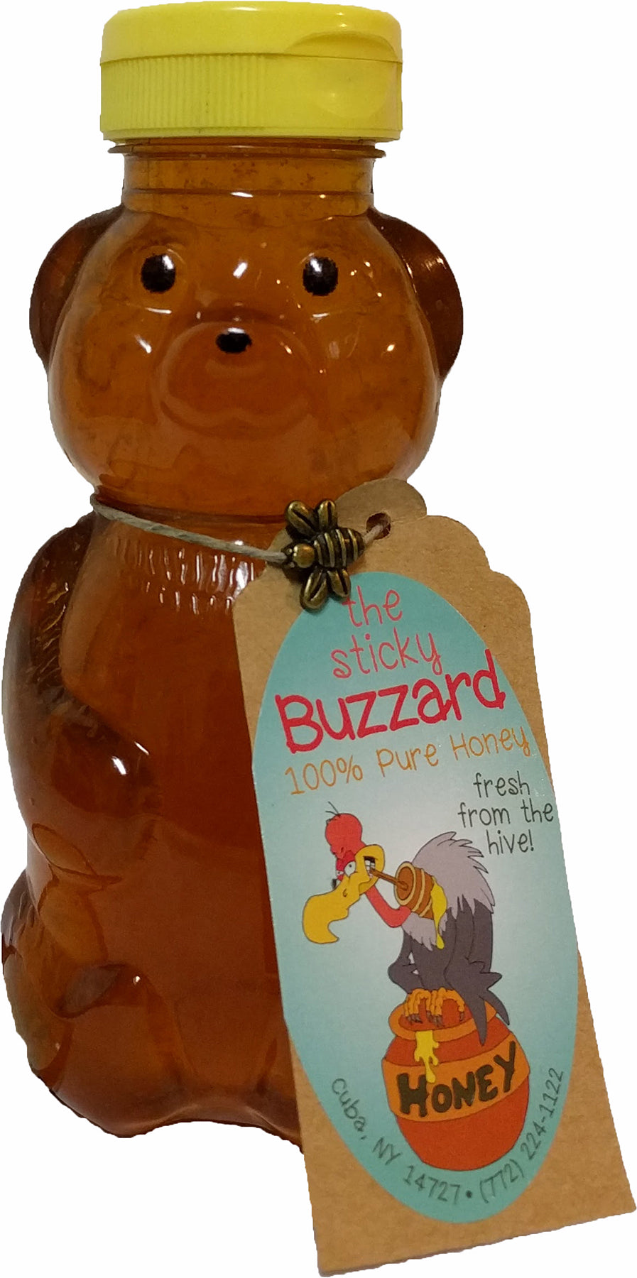 Round Belly Decorative Honey Bears 12 oz
